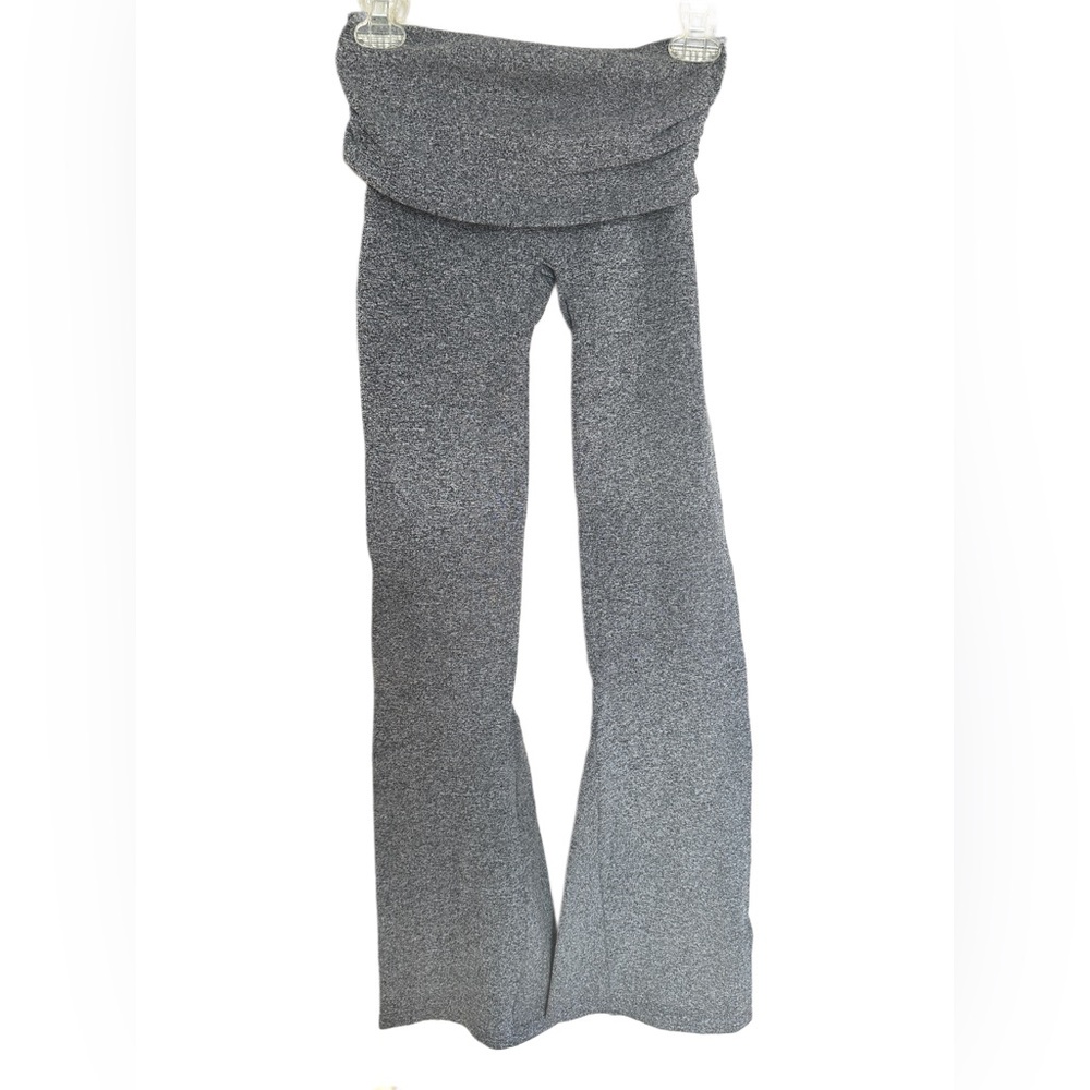 Gray Flared Pants